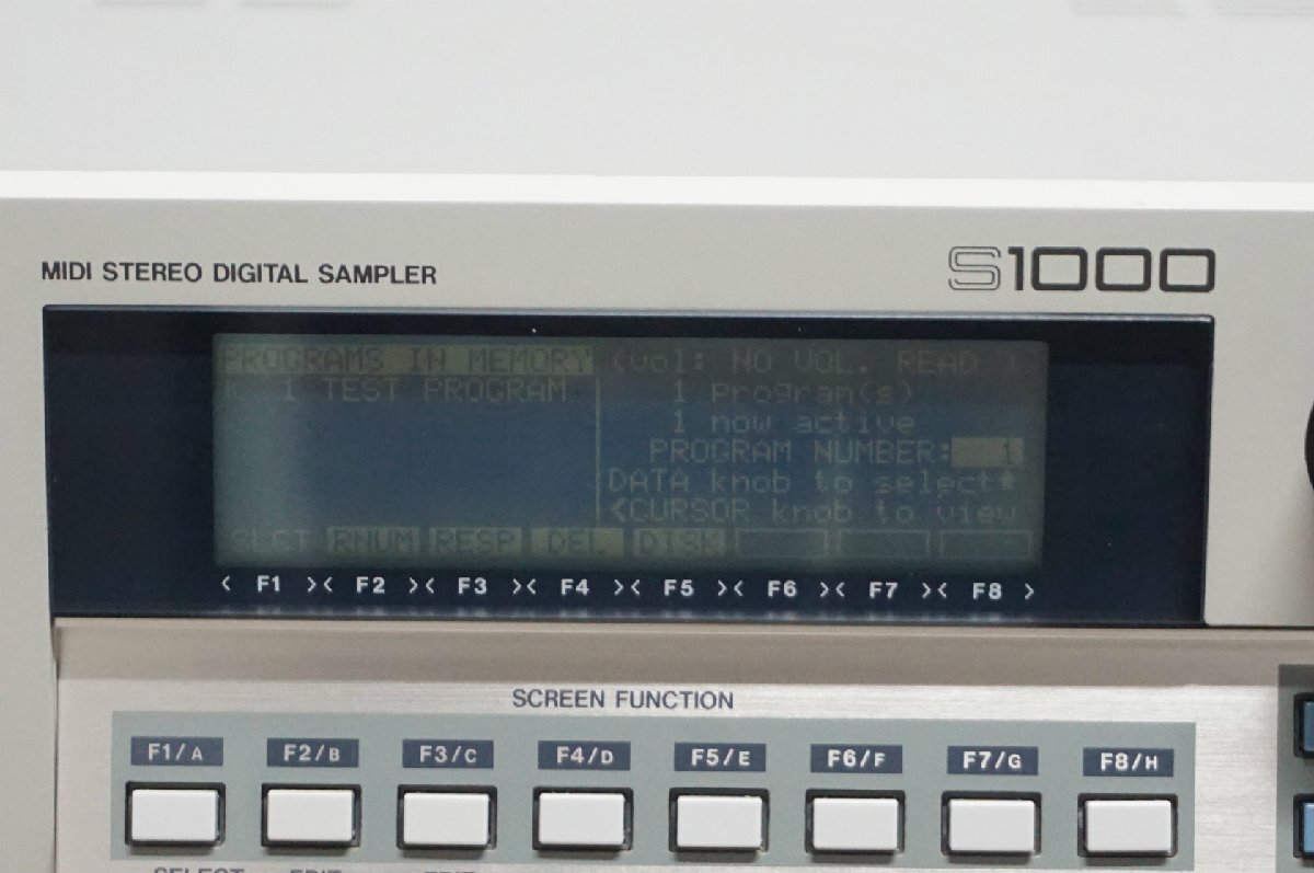 [SK][E4329414] AKAI Akai S1000 MIDI STEREO DIGITAL SAMPLER sampler 