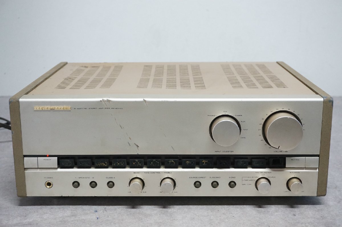 [SK][E4328814] marantz マランツ 74PM80/21G プリメインアンプ_画像2