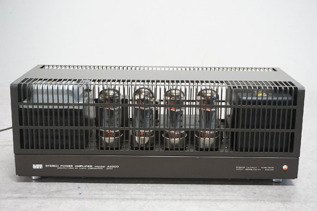 [SK][E4335214] LUXKIT Lux kit LUXMAN Luxman A3600 tube lamp type vacuum tube power amplifier 