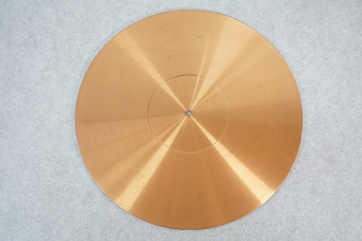 [QS][D4284080] MICRO micro Cu-180 disk plate turntable seat 294/288mm thickness 3mm copper made 