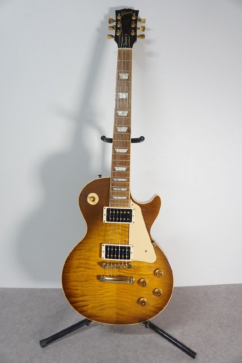 [QS][S286218S] Gibson USA Standard Les Paul 1996年製ギブソン スタンダード レスポール シリアル90896335 ハードケース付きの画像1
