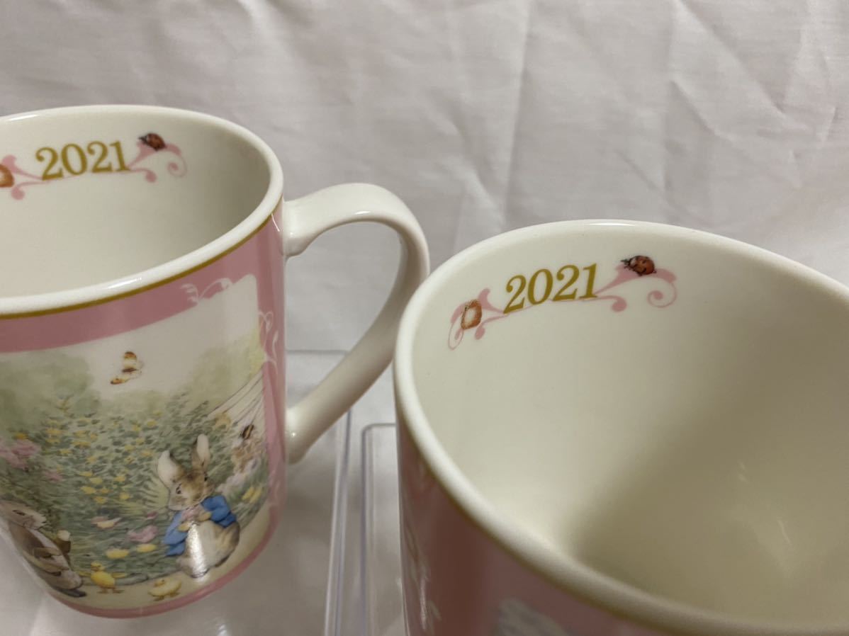  Peter Rabbit mug mountain .yamaka new goods unused 2021 year year mug 2 piece set 