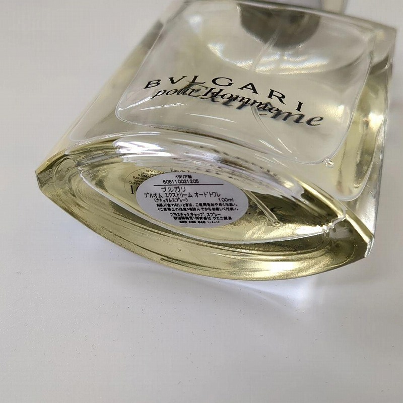 BVLGARI ブルガリ プールオム エクストリーム オードトワレ 100ml イタリア製_画像6