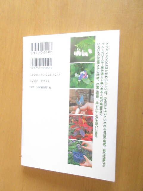 ブルーベリー　　よくわかる栽培12ヶ月　　　　堀米　充著　NHK趣味の園芸　　　2002年2月　　単行本_画像7