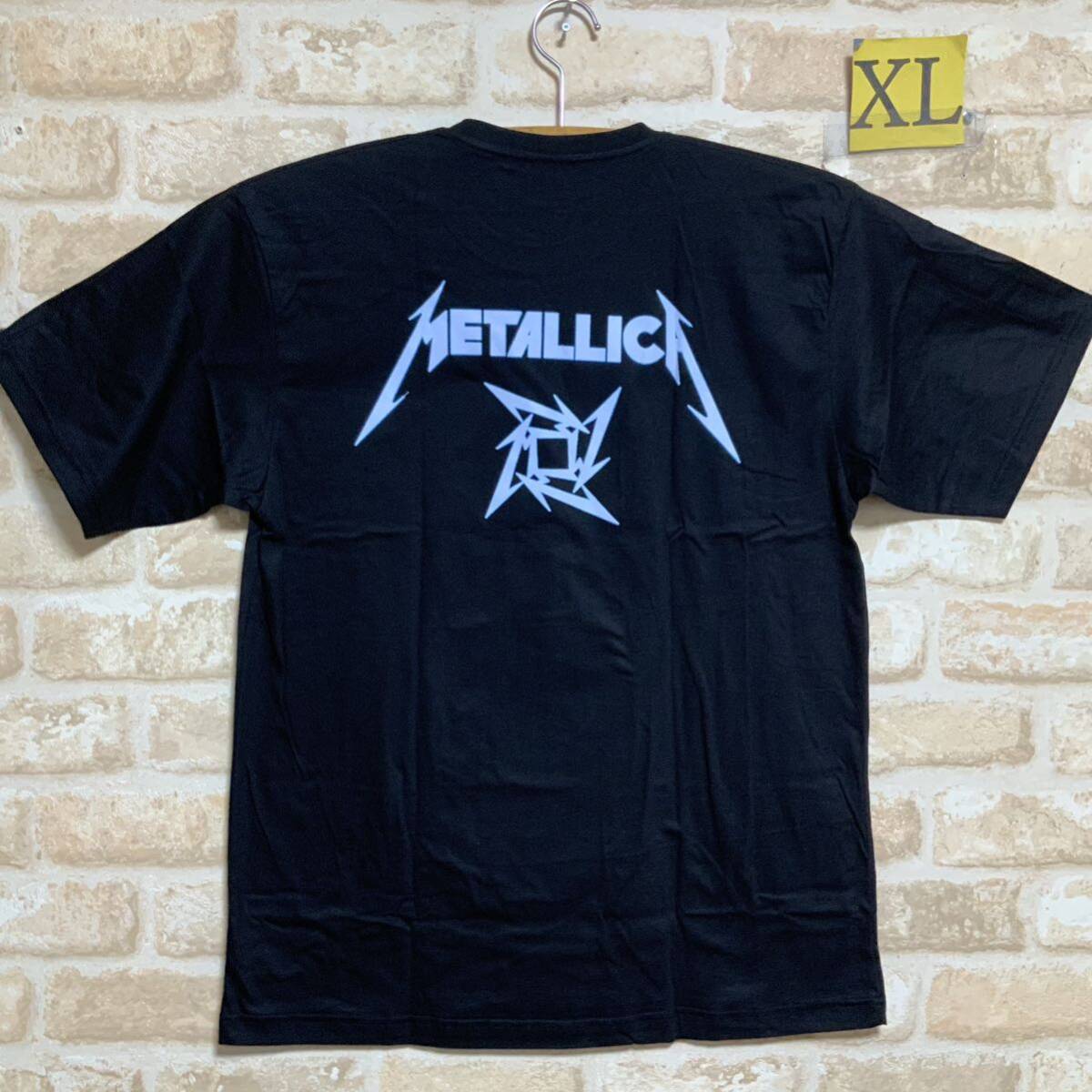 メタリカ　Metallica 悪魔　Tシャツ　XLサイズ　② 半袖Tシャツ バンドTシャツ ブラック 