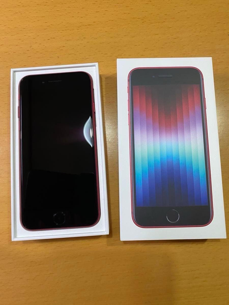 iPhone SE 美品　第3世代 64GB （PRODUCT）RED バッテリー最大容量99%