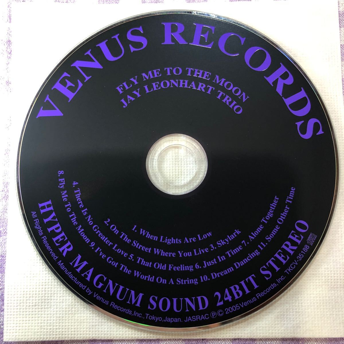  бумага jacket venus CD| fly *mi-*tu* The * moon | J * Leon Heart * Trio (be колено * зеленый, Joe * кукуруза ) 2003 год запись 