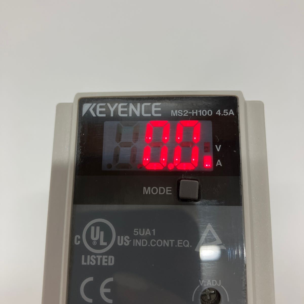 KEYENCE　キーエンス　MS2-H100　小形スイッチング電源　パワーサプライ　MS2シリーズ　通電確認のみ　A-616_画像2
