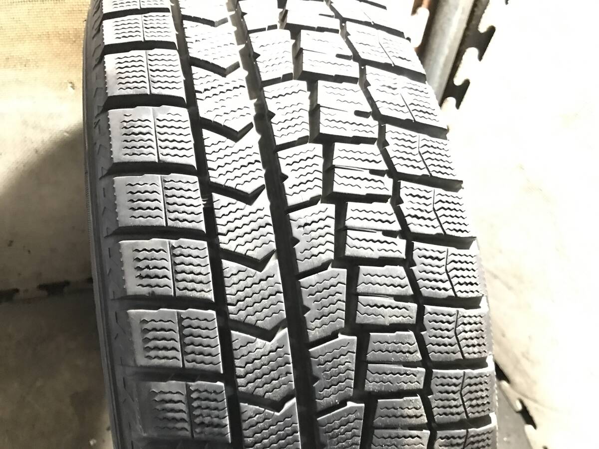 【215/55R17】バリ山20年製ダンロップ WINTER MAXX WM02 スタッドレスタイヤ 4本_画像5