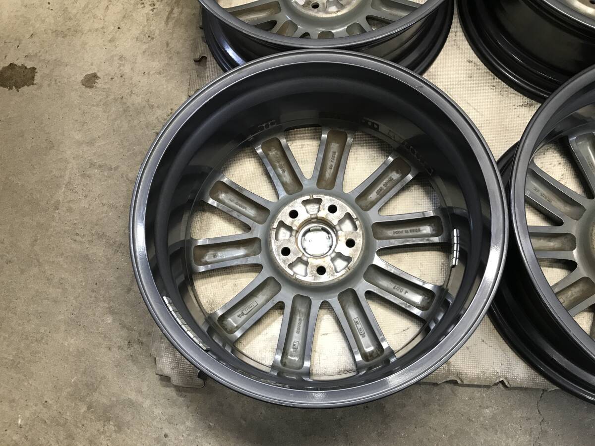 程度良【マツダ CX-5 KF系】19×7J+45 PCD114.3 5H純正アルミホイール ４本_画像8