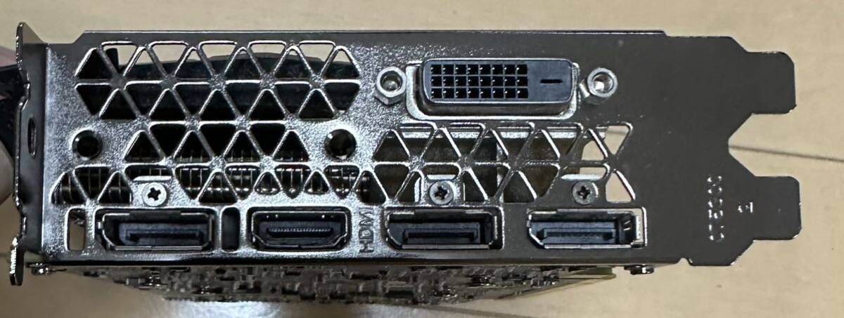 ZOTAC GEFORCE GTX1060 6GB GDDR5 動作確認済み 中古_画像3