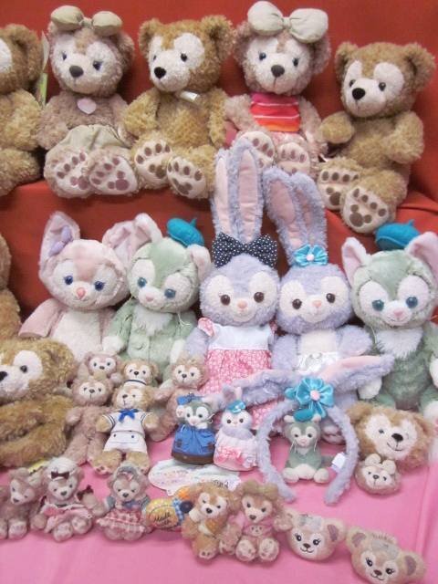 D6797L Disney official goods Duffy Shellie May Lee na bell * rare badge collection soft toy large amount . summarize 