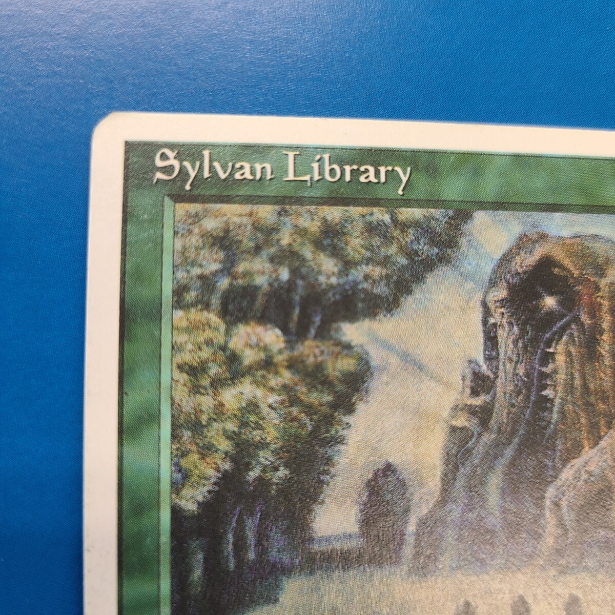 [MTG]森の知恵/Sylvan Library(第4版/4ED)英語版_画像2