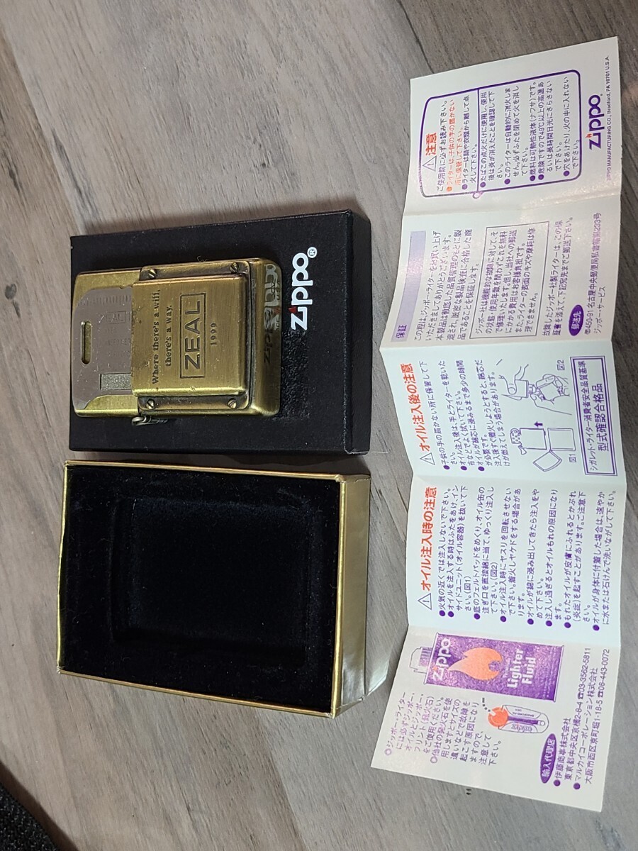 貴重品】ZEAL×ZIPPOコラボ ドクター柏木 ZEALジッポライター 貴重品】ZEAL×ZIPPOコラボ ドクター柏木 ZEALジッポライター