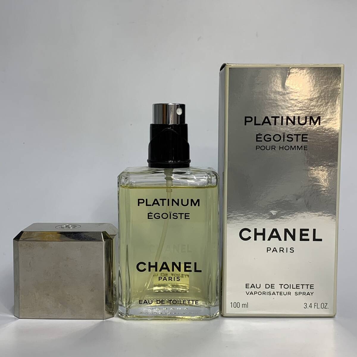 CHANEL シャネル EGOISTE PLATINUM エゴイスト プラチナム オードトワレ 100ml_画像1