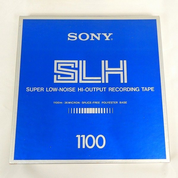 オープンリールテープ 6点セット ソニー SONY SLH-1100 まとめ売り サウンドレコーディングテープ オーディオ 録音済 現状品■DZ425s■の画像2