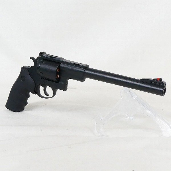  operation goods Marushin gas gun Luger super red Hawk 9.5 -inch 454ka Hsu ru black toy gun revolver used #DZ440s#