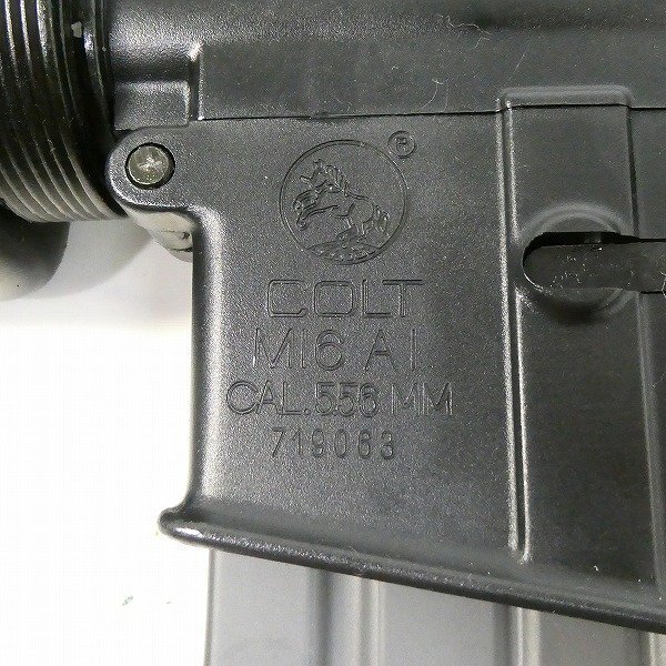 JAC ガスガン M16シリーズ コルト M16 A1 COLT アサルトライフル AR 外箱付 ASGK トイガン 現状品■DZ445s■の画像3
