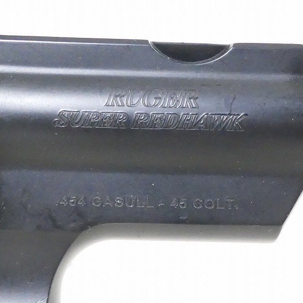  operation goods Marushin gas gun Luger super red Hawk 9.5 -inch 454ka Hsu ru black toy gun revolver used #DZ440s#