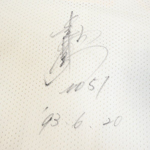  rare ichi low with autograph 1993 year 6 month Orix blue wave Suzuki one . era uniform collection goods #ME585s#