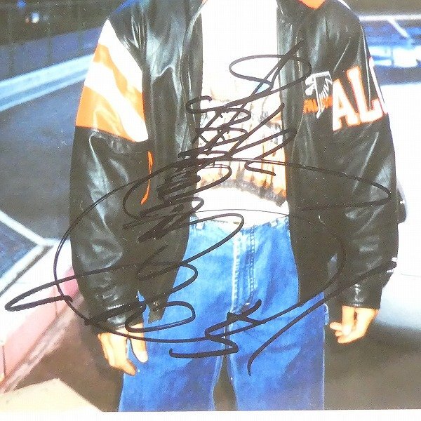 ichi low with autograph photograph photo approximately 13×18cm 1993.3 Orix blue wave Suzuki one . baseball collection goods #ME649s#