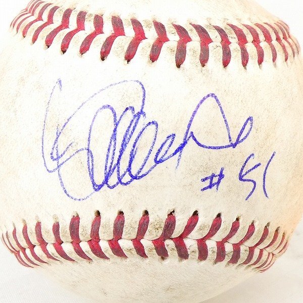ichi low autograph autograph ball #51 NPB unity lamp Mali na-z Orix baseball Baseball collection goods #ME602s#