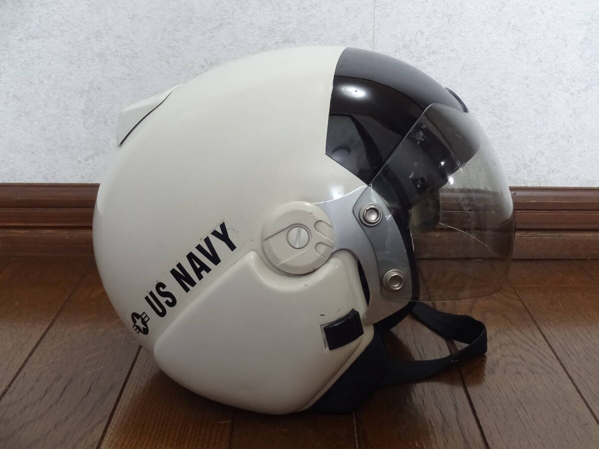 中古ジャンク SETA エアフォース L（59-61）サイズ ヘルメット US NAVY クノー工業の画像9