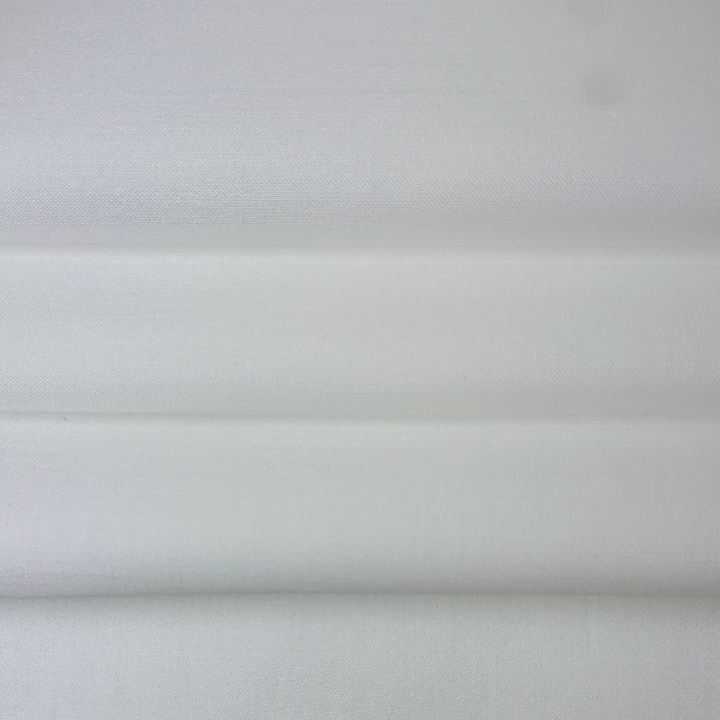 高級綿GIZA96使いシルクタッチの最高級100/2綿サテン・ホワイト3m_画像3