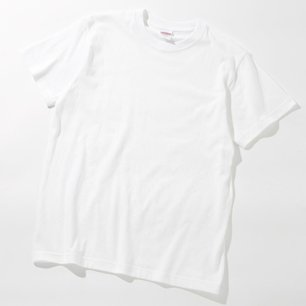 新品未使用 ユナイテッドアスレ 5.6oz 無地 半袖Tシャツ 白 ホワイト 2XLサイズ 4枚セット United Athle_画像3