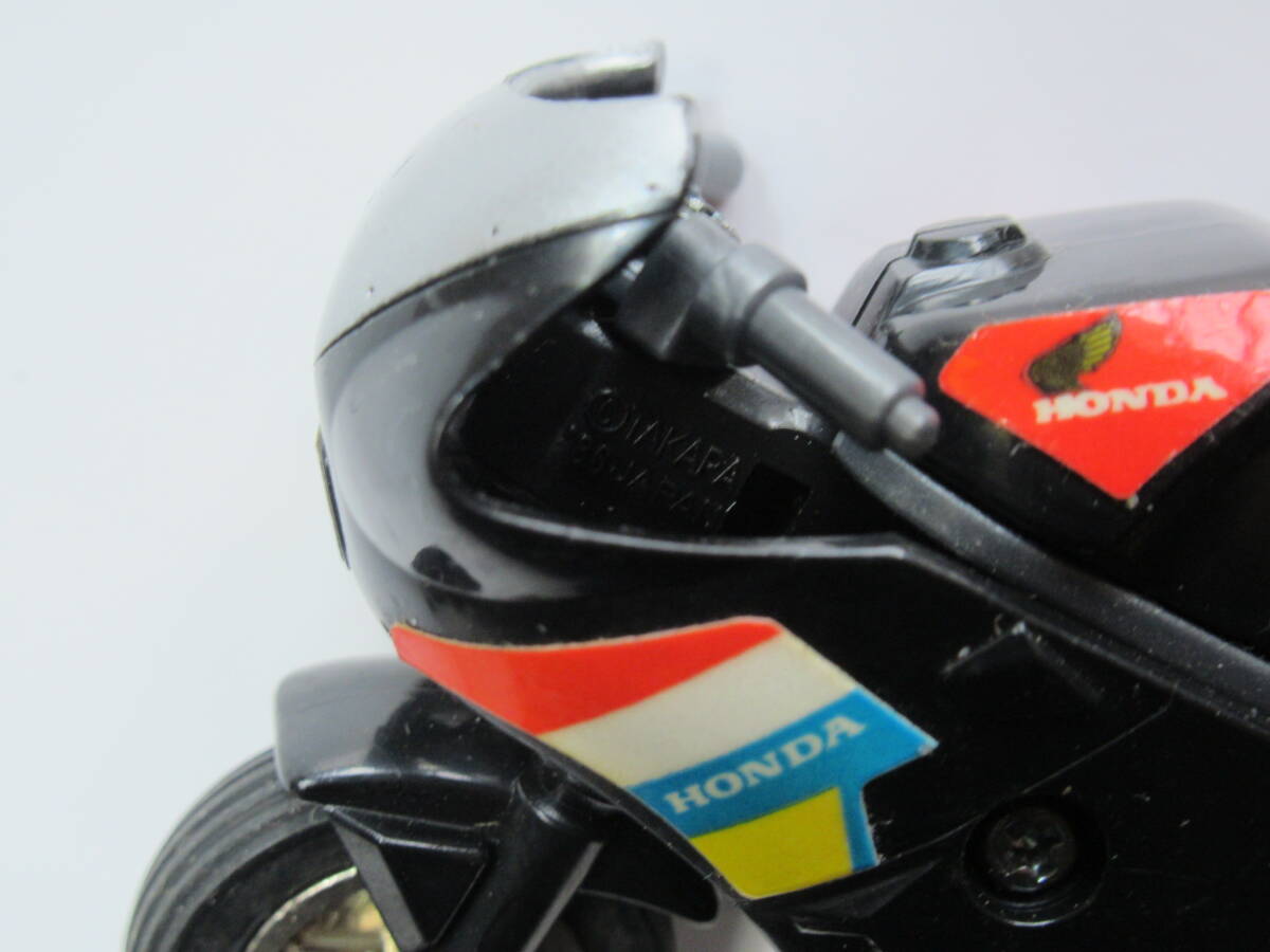 旧タカラ 1986 エキサイトライダーズ 黒 HONDA ホンダ NS400R 旧車 チョロQ チョロバイ 自宅保管現状品 定形外200円補償無_画像6