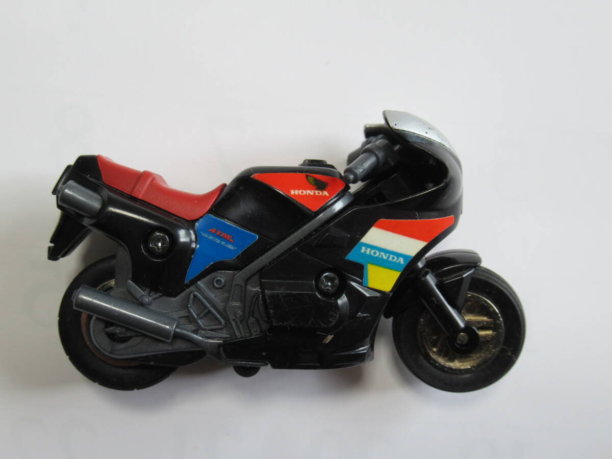 旧タカラ 1986 エキサイトライダーズ 黒 HONDA ホンダ NS400R 旧車 チョロQ チョロバイ 自宅保管現状品 定形外200円補償無_画像3