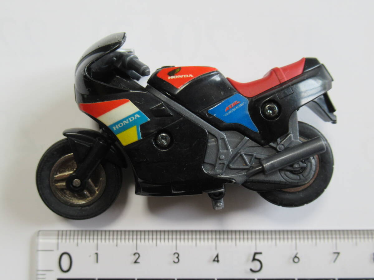 旧タカラ 1986 エキサイトライダーズ 黒 HONDA ホンダ NS400R 旧車 チョロQ チョロバイ 自宅保管現状品 定形外200円補償無_画像2