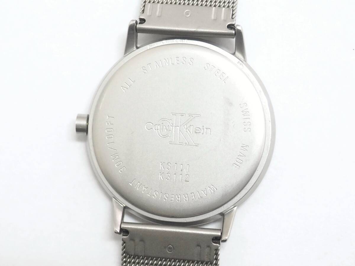 *Calvin Klein Calvin Klein K3111 K3112 quartz men's wristwatch 