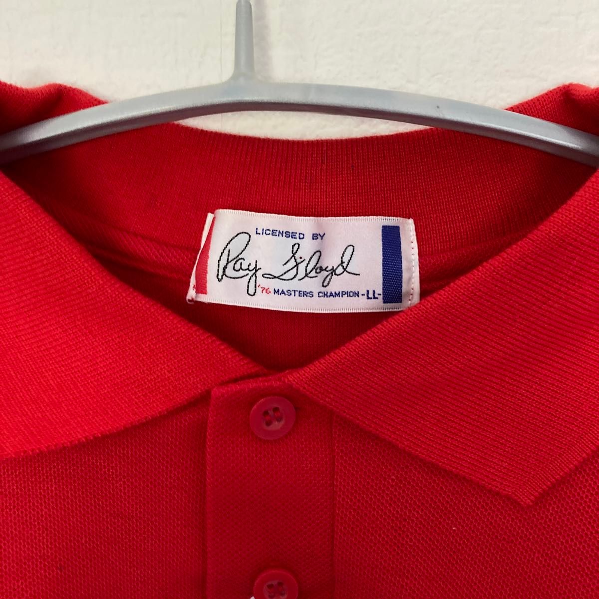 【新品タグ付】 Ray Floyd メンズ半袖ポロシャツ LLゴルフウェア　綿　ポリエステル