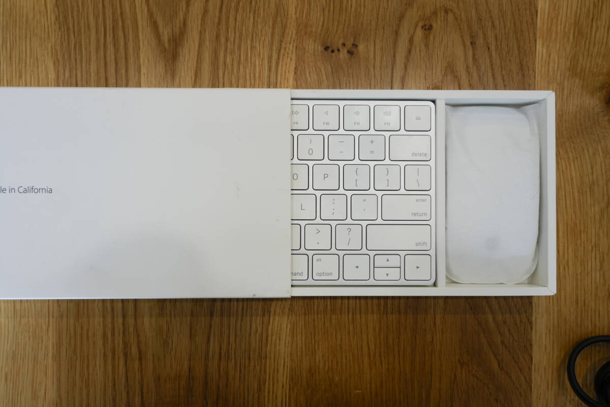 apple magicketboard（US配列） + magic mouse ほぼ未使用_画像3