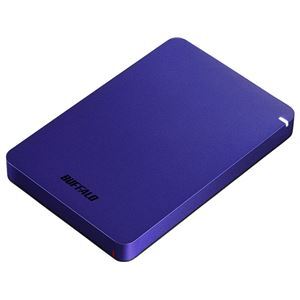 【新品】バッファロー USB3.1（Gen.1）対応 耐衝撃ポータブルHDD 1TB ブルー HD-PGF1.0U3-BLA_画像1