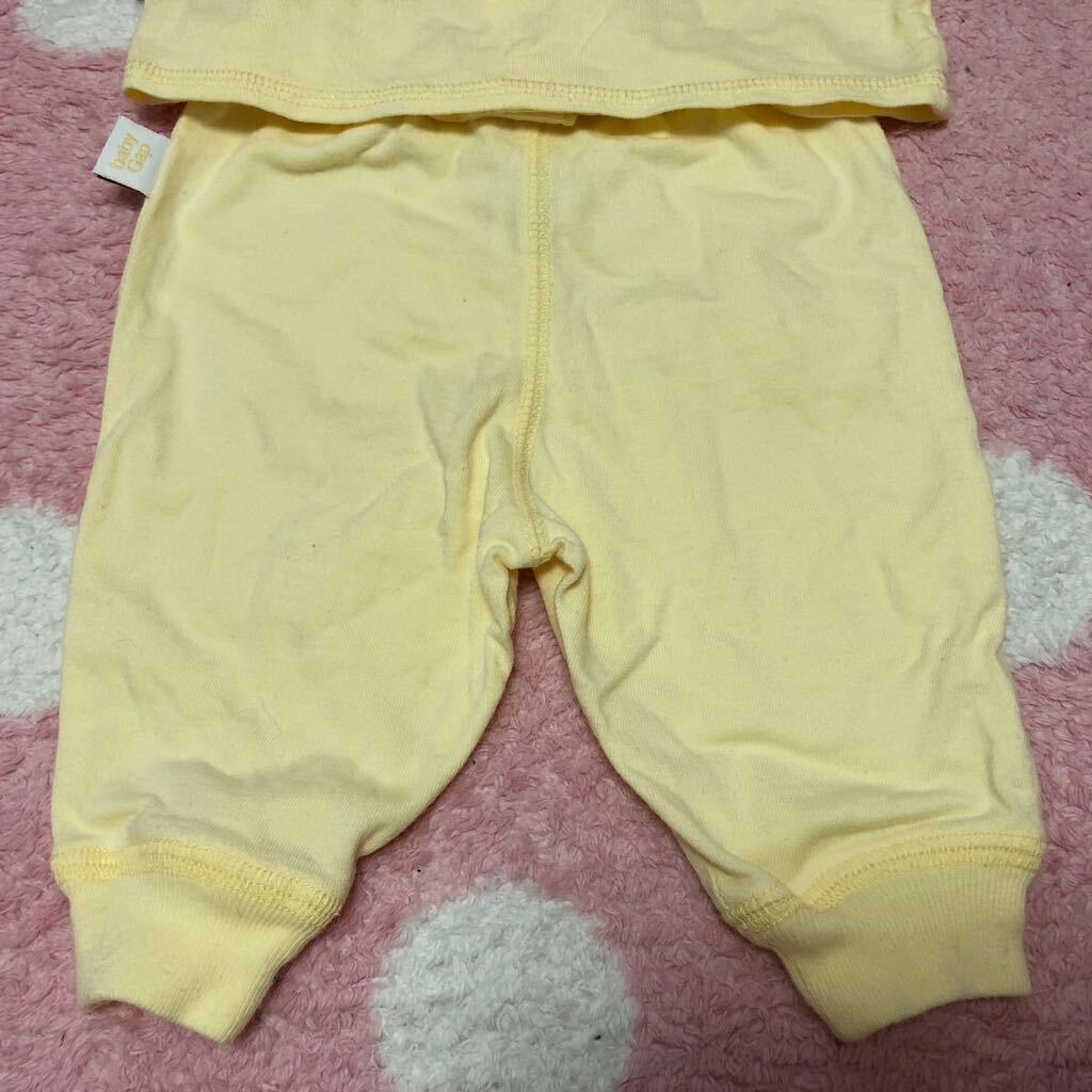 baby GAP top and bottom set pastel yellow 