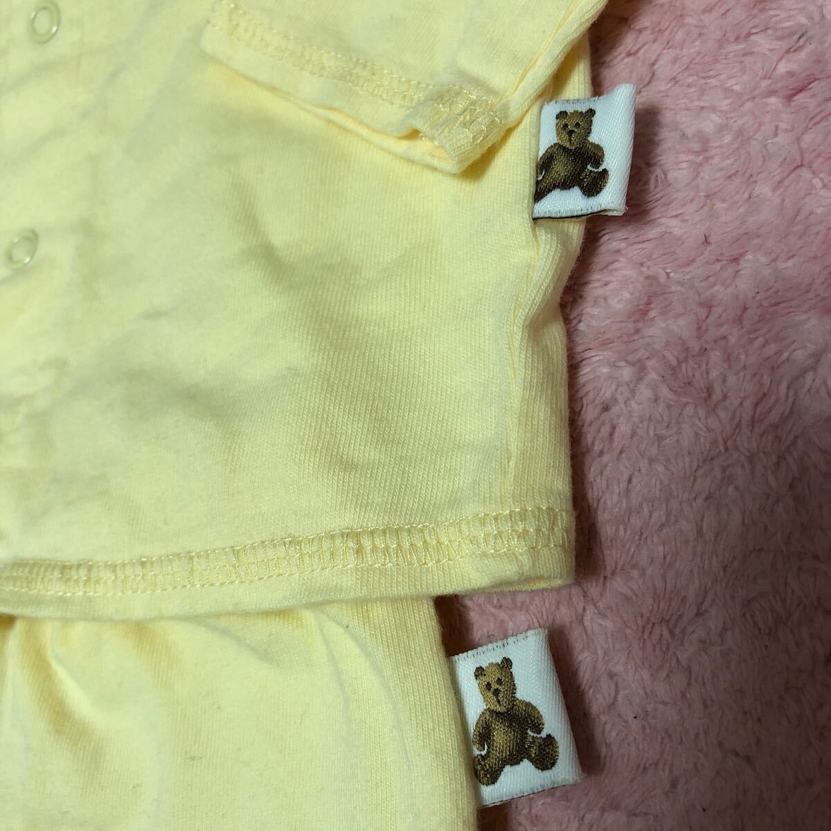 baby GAP top and bottom set pastel yellow 