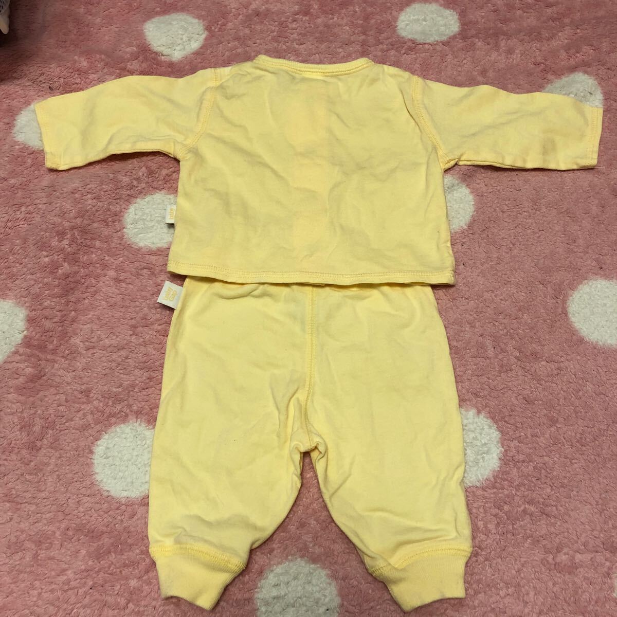 baby GAP top and bottom set pastel yellow 