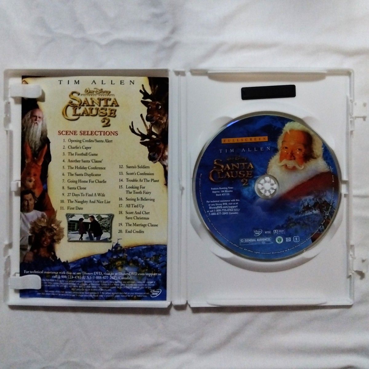 US版 TIM ALLEN「THE SANTA CLAUSE」１・２・３ HOLIDAY COLLECTION ３作品 DVD３枚