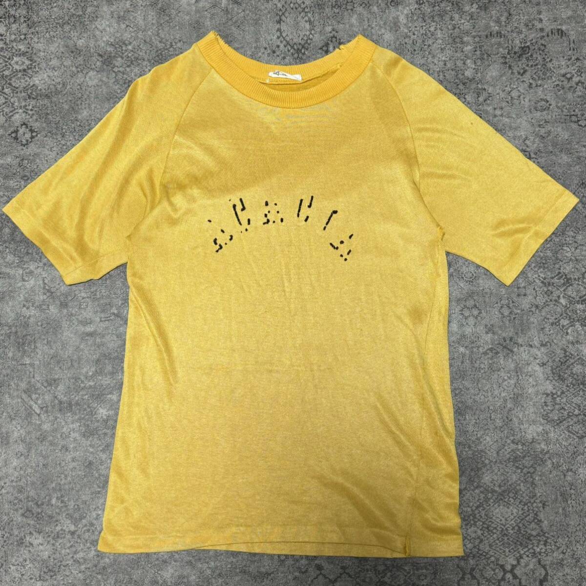 40s 50s レーヨン Tシャツ 半袖シャツ 40年代 50年代 ヴィンテージ ビンテージ vintage_画像1