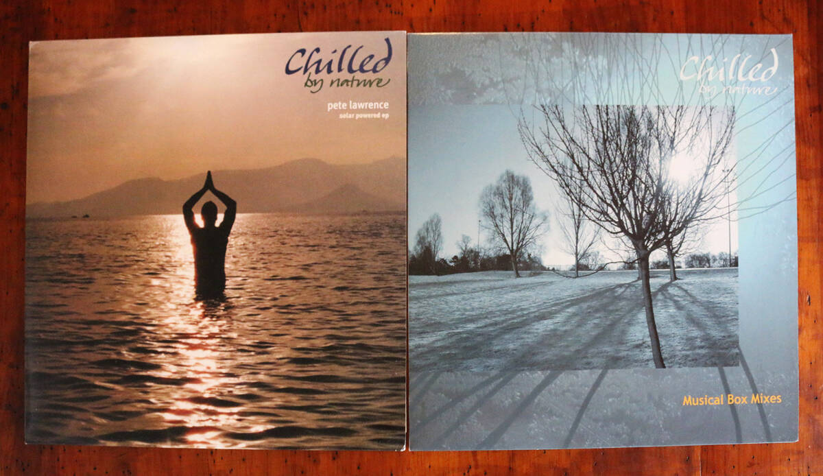 Chilled By Nature Pete Lawrence Solar Powered EP Musical Box Mixes 12インチ 2枚セット BIG CHILL Ulrich Schnauss チルアウト_画像1