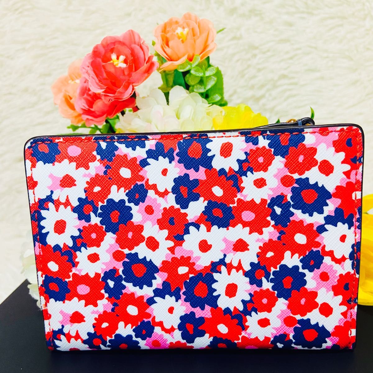 新品 MICHAEL KORS マイケルコース 花柄 財布 レディース 二 新品 MICHAEL KORS マイケルコース 花柄 財布 レディース 二