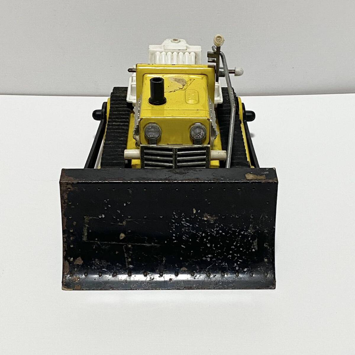 BANDAI　バンダイ　ブルドーザー　ミニカー　レトロ　横幅約23.5cm_画像3