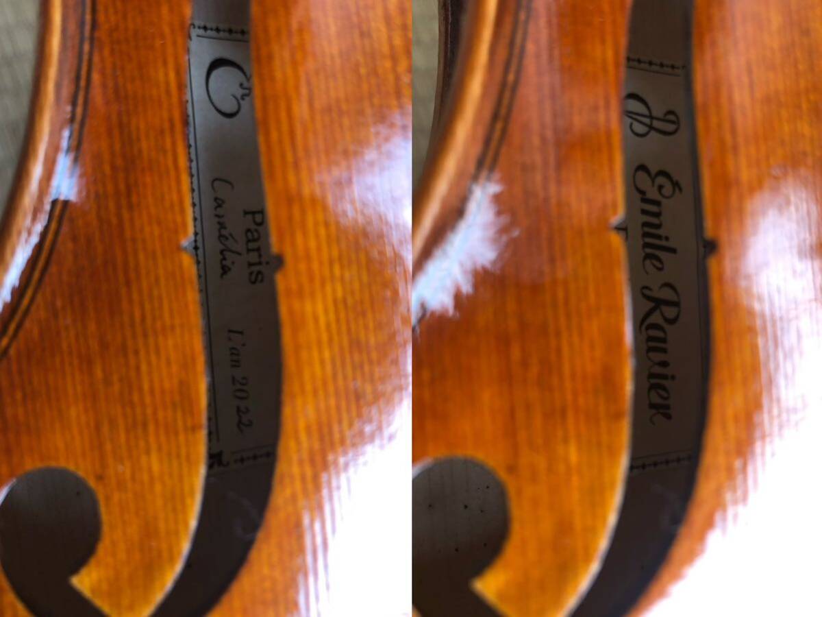  Франция ателье производства полный размер 4/4 скрипка ..va Io Lynn с футляром 