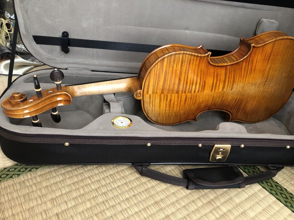  Italy full size violin 4/4..va Io Lynn case attaching 