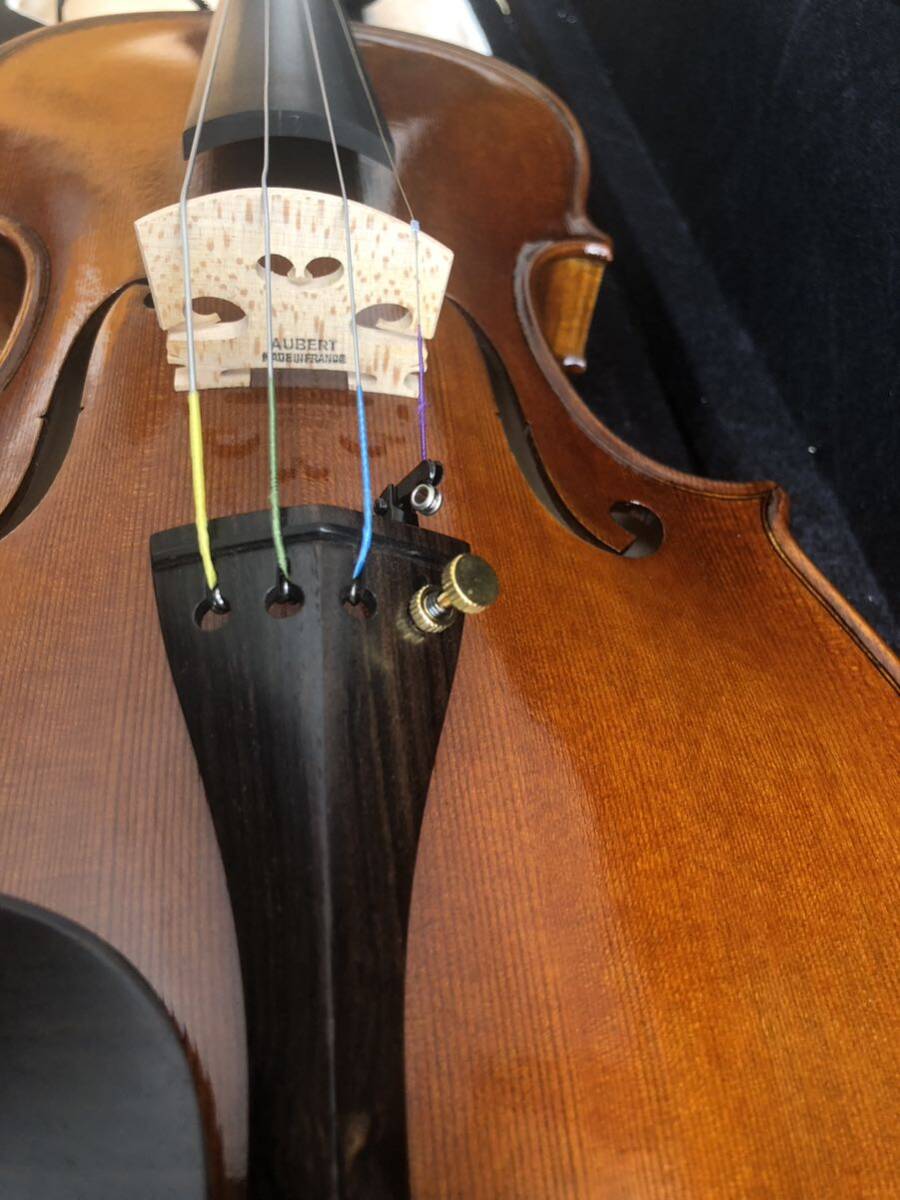  Франция ателье производства полный размер 4/4 скрипка ..va Io Lynn с футляром 