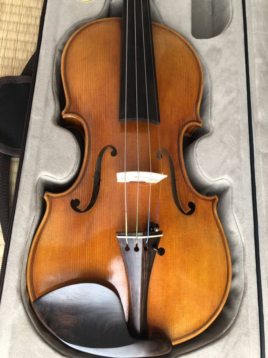  Италия полный размер скрипка 4/4..va Io Lynn с футляром 