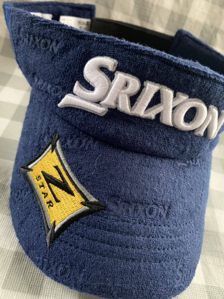 *DUNLOP Dunlop SRIXON Srixon Tour Pro "надеты" модель автофокусировка Golf козырек козырек * б/у товар.!