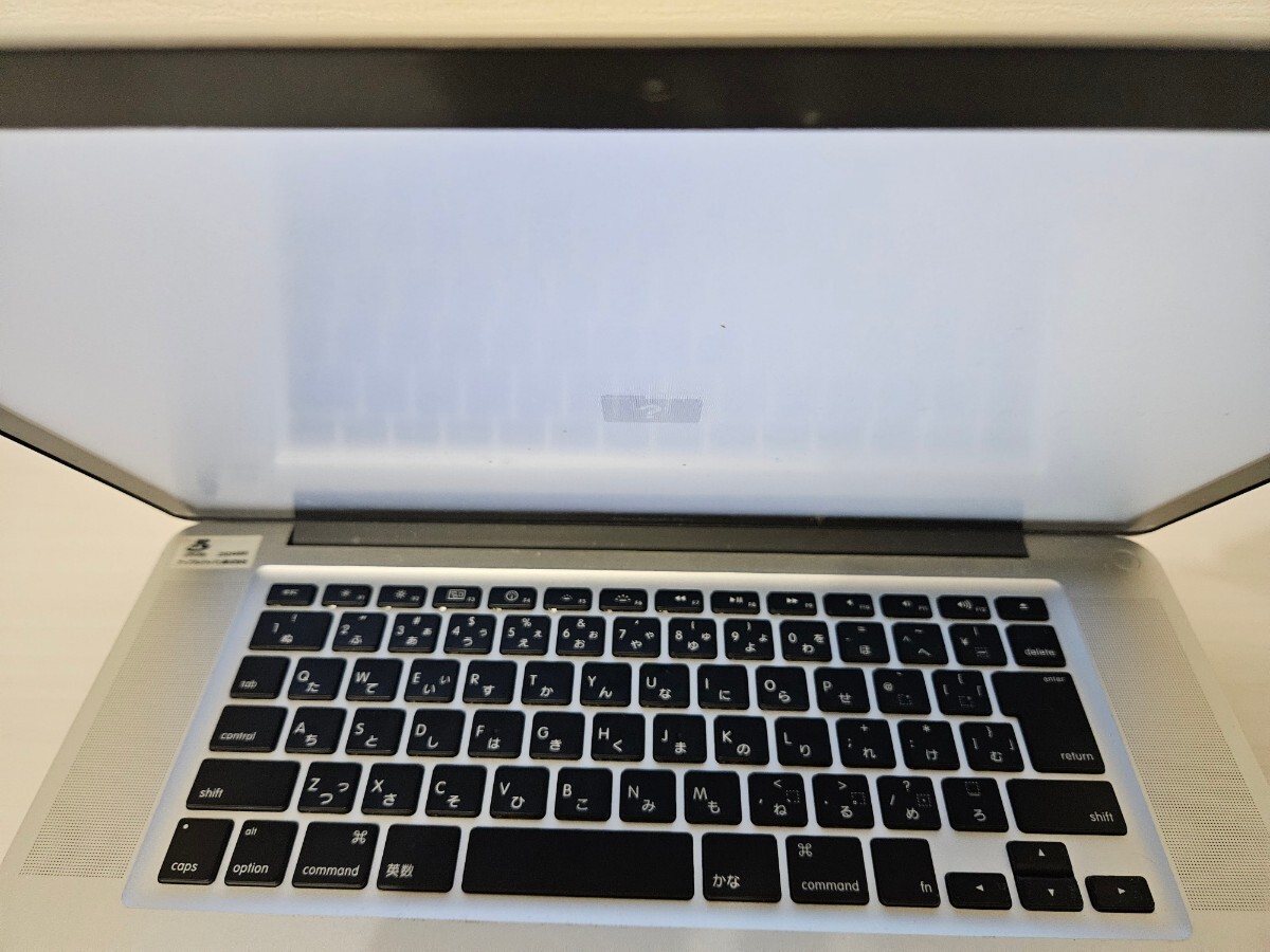 apple MacBook Pro A1286 HDDなし フォルダマーク_画像3